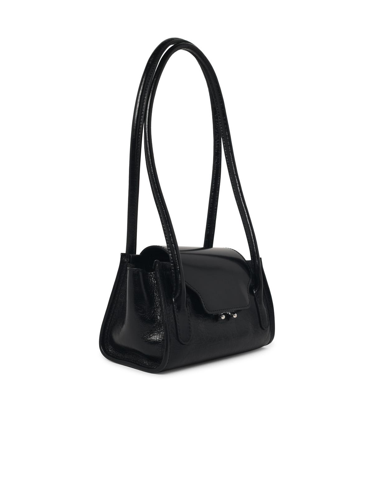 Marni Small 'Trunkette' Black Leather Bag Women