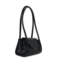 Marni Small 'Trunkette' Black Leather Bag Women