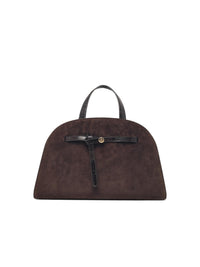 TORY BURCH Tory Burch 'Romy' Brown Suede Top Case Women