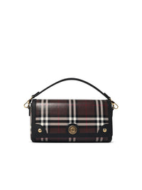 BURBERRY Burberry 'Note' Bag With Handle In Chocolate Cotton Blend Women