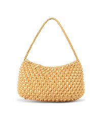 DRAGON DIFFUSION Dragon Diffusion 'Basil Cactus' 'Gold Foil' Gold Leather Bag Women