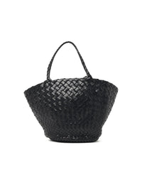 Dragon Diffusion 'Egola' Black Leather Bag Women