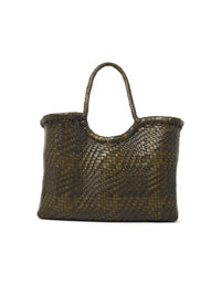 Dragon Diffusion 'Nantucket Optical' Khaki Leather Bag Women