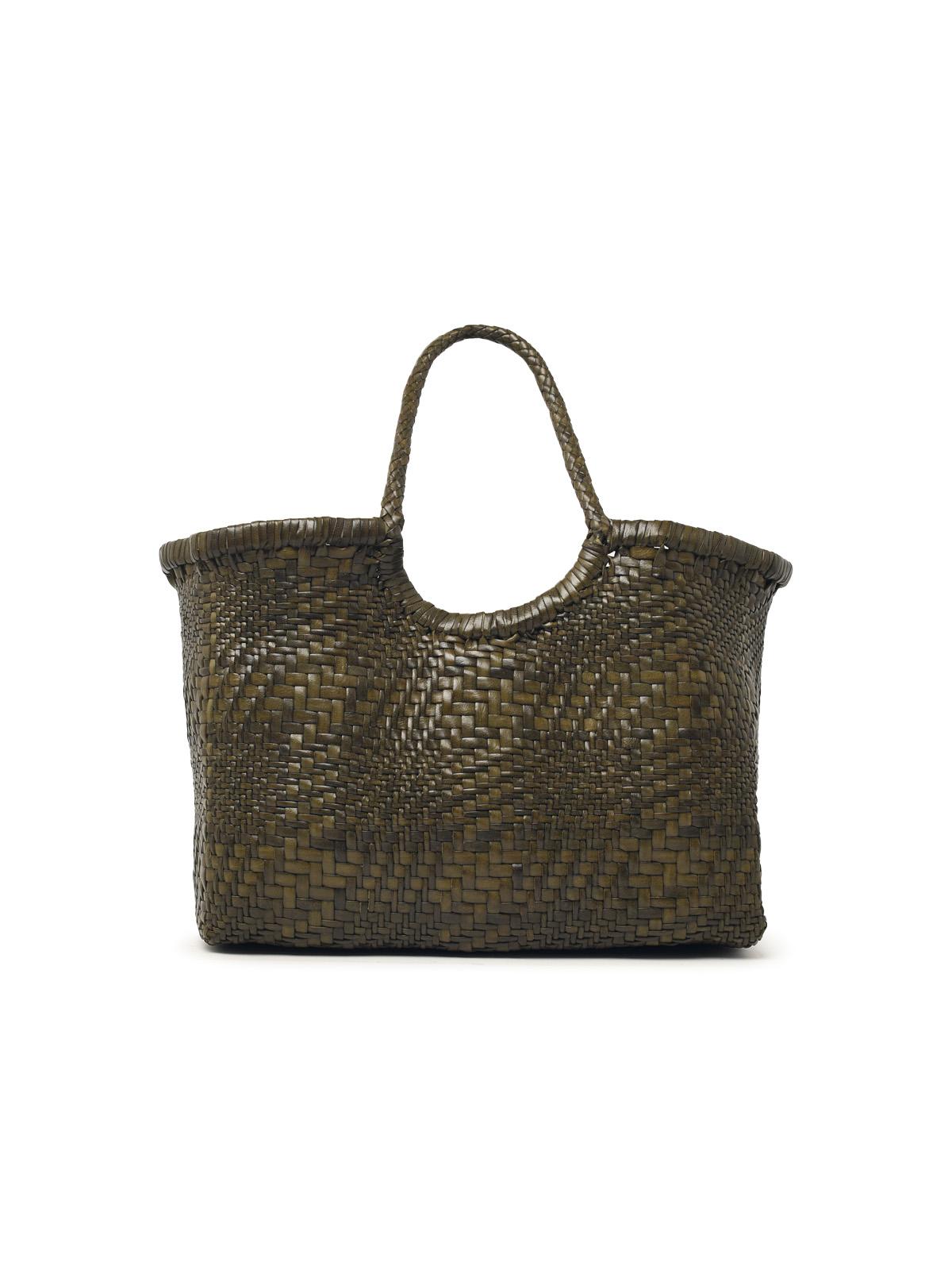 Dragon Diffusion 'Nantucket Optical' Khaki Leather Bag Women