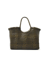 Dragon Diffusion 'Nantucket Optical' Khaki Leather Bag Women