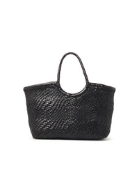 DRAGON DIFFUSION Dragon Diffusion 'Nantucket Optical' Dark Brown Leather Bag Women