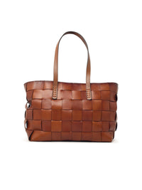 DRAGON DIFFUSION Dragon Diffusion 'Japan Tote' Dark Brown Leather Bag Women