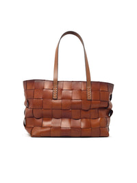 DRAGON DIFFUSION Dragon Diffusion 'Japan Tote' Dark Brown Leather Bag Women