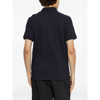 Moncler Blue Polo Shirts Men