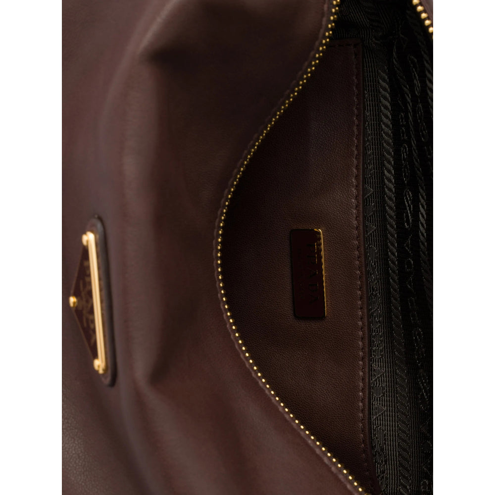 Prada Brown Shoulder Bags Women