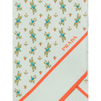 Prada Green Scarves Women