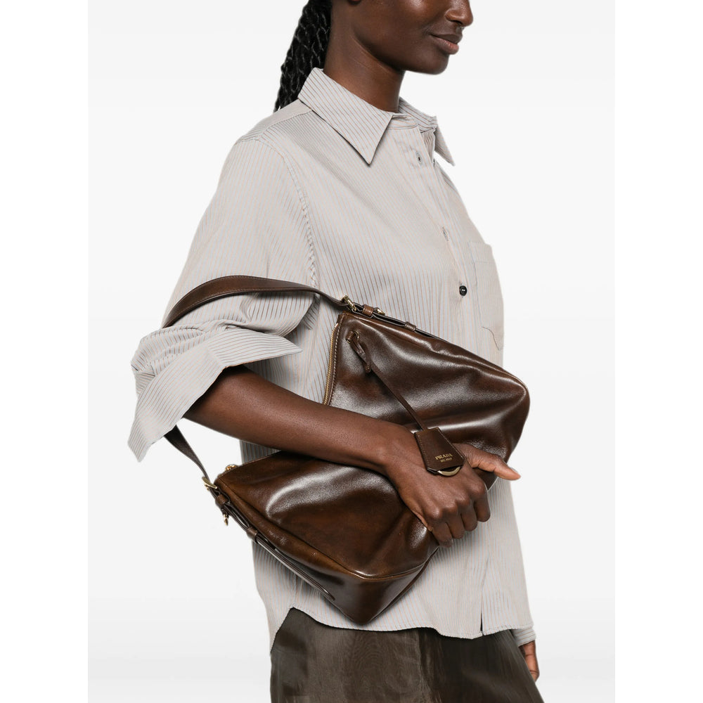 Prada Prada Brown Shoulder Bags Women
