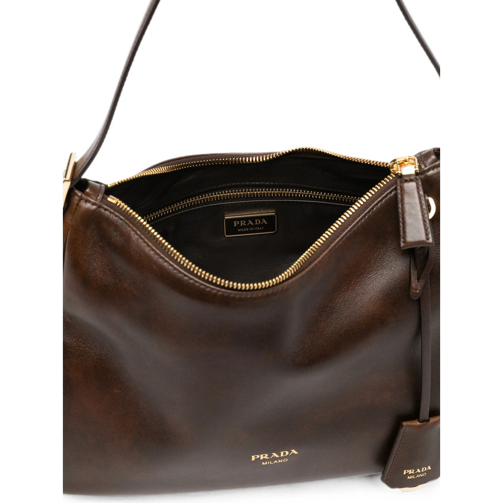 Prada Prada Brown Shoulder Bags Women