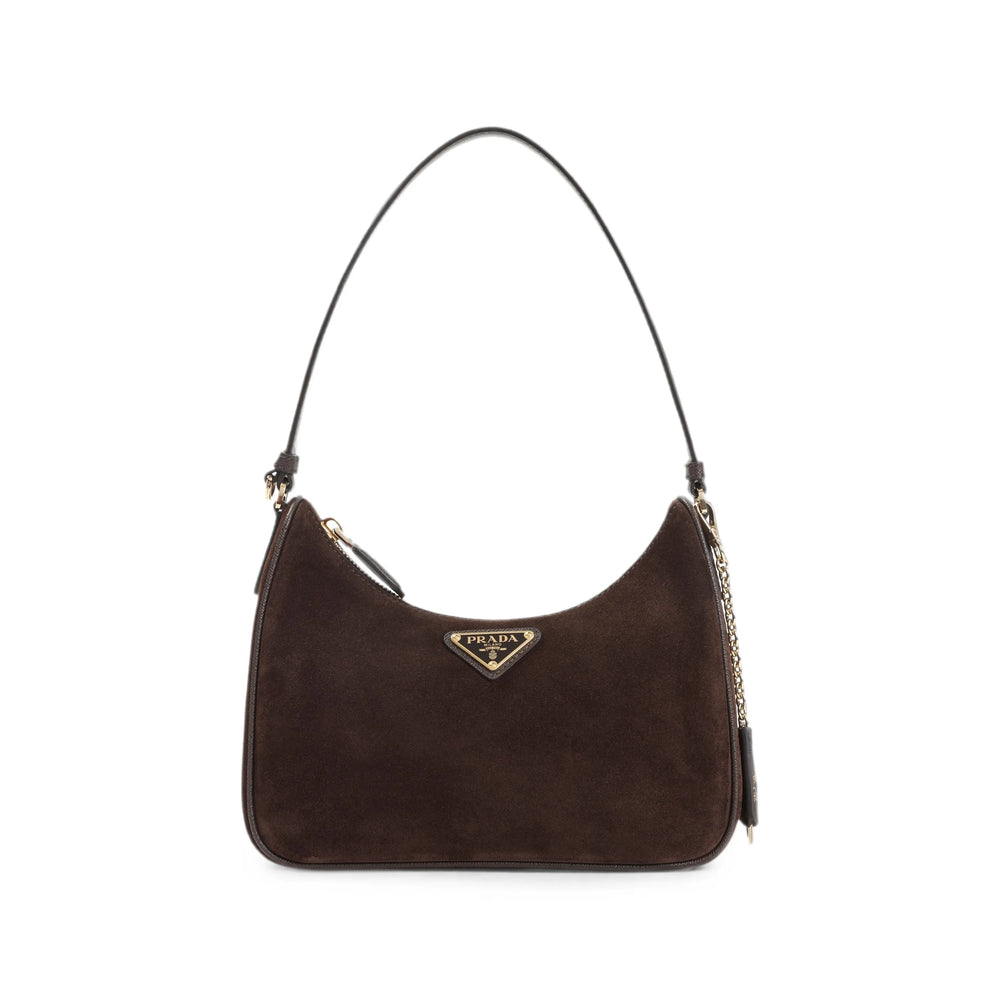 PRADA フリル ハンドバッグ ブラウン Prada Brown Tote Bags Women – Bluefly