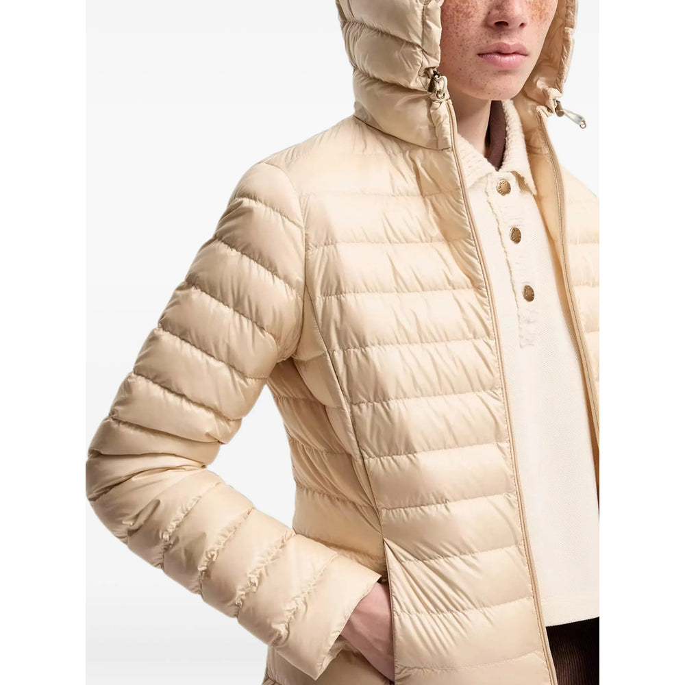 Moncler Neutrals Jackets - Puffer Jackets Women