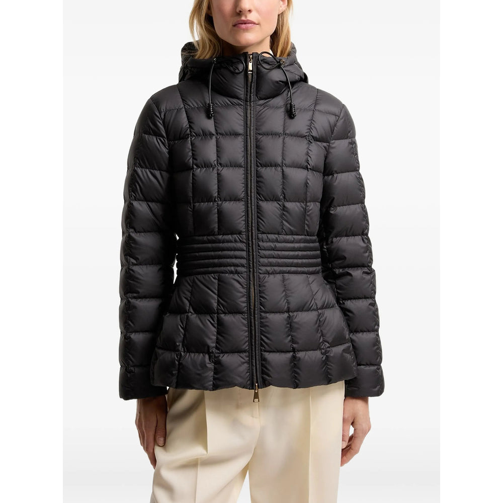 Moncler Black Jackets - Puffer Jackets Women