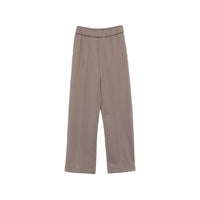 Moncler Moncler Green Trousers - Straight Trousers Women