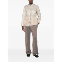 Moncler Moncler Green Trousers - Straight Trousers Women