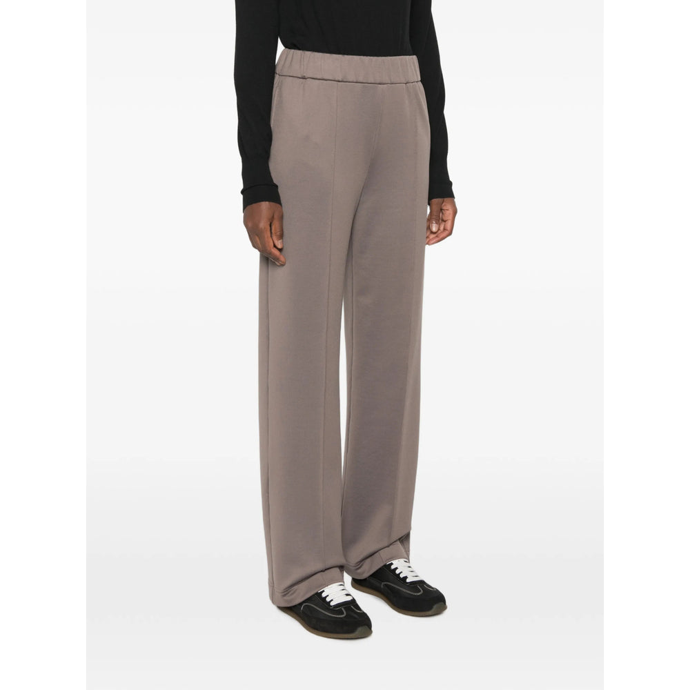 Moncler Moncler Green Trousers - Straight Trousers Women