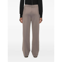 Moncler Moncler Green Trousers - Straight Trousers Women