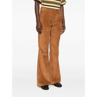 Moncler Brown Trousers - Flared Trousers Women