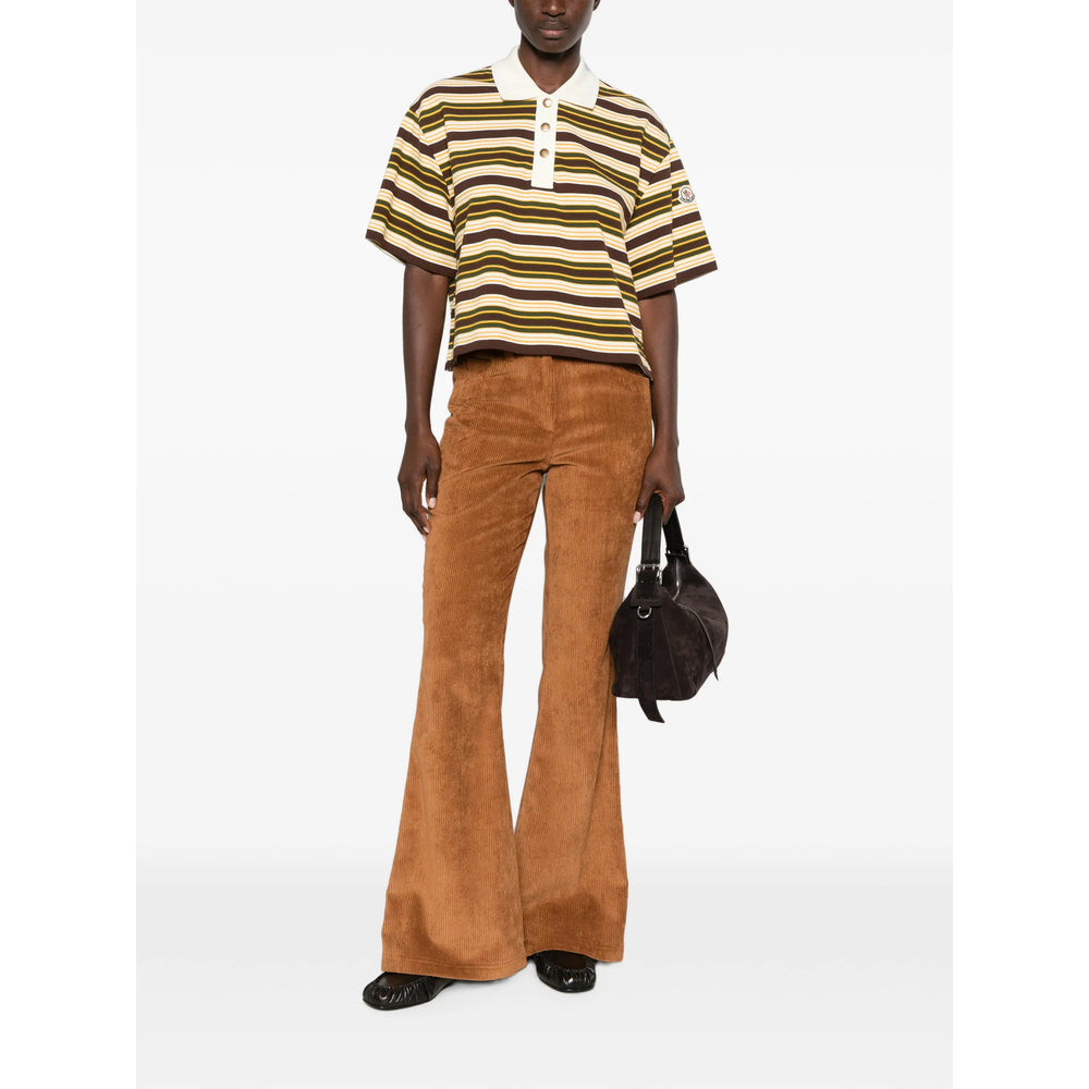 Moncler Brown Trousers - Flared Trousers Women