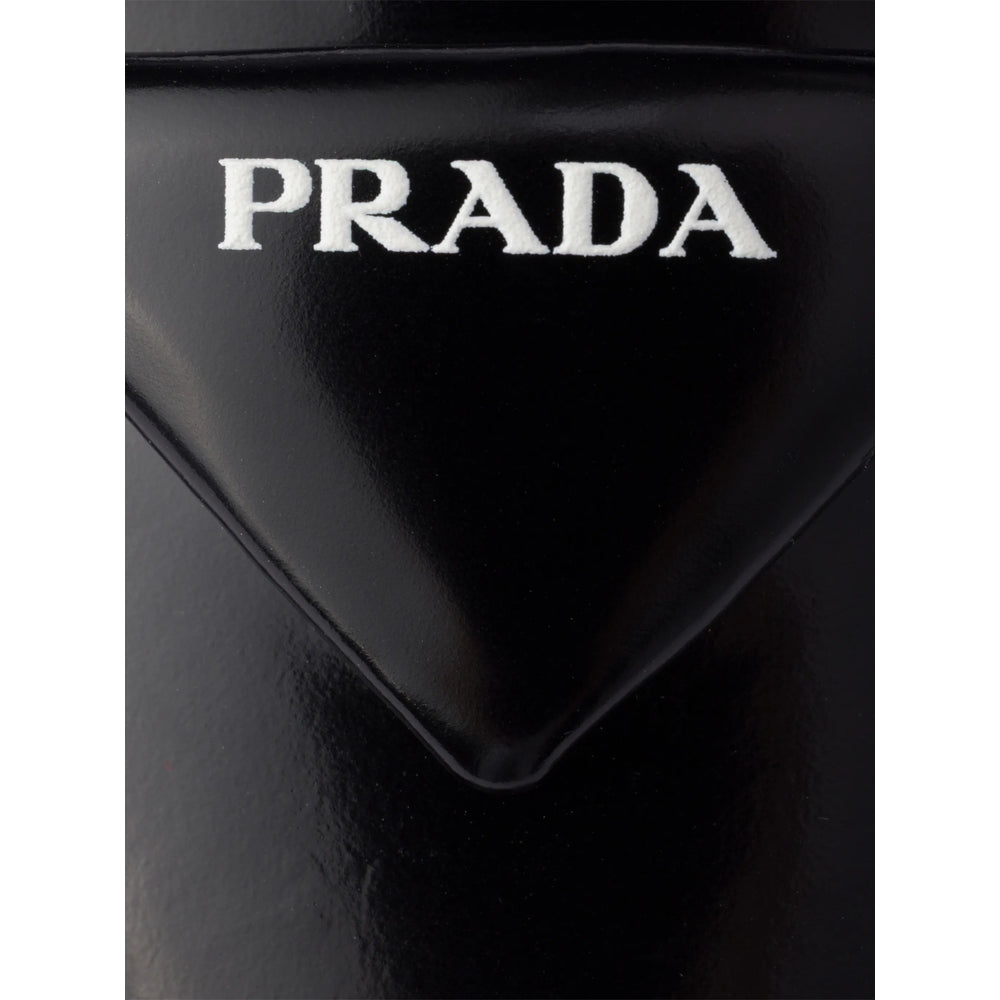 Prada Black Ballet Flats Women