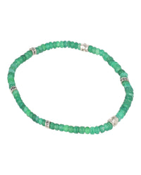 Ferragamo Mens Beadstone Bracelet