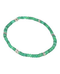 Ferragamo Mens Beadstone Bracelet