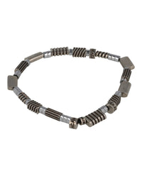 Ferragamo Mens Medium Industrial Bead Bracelet