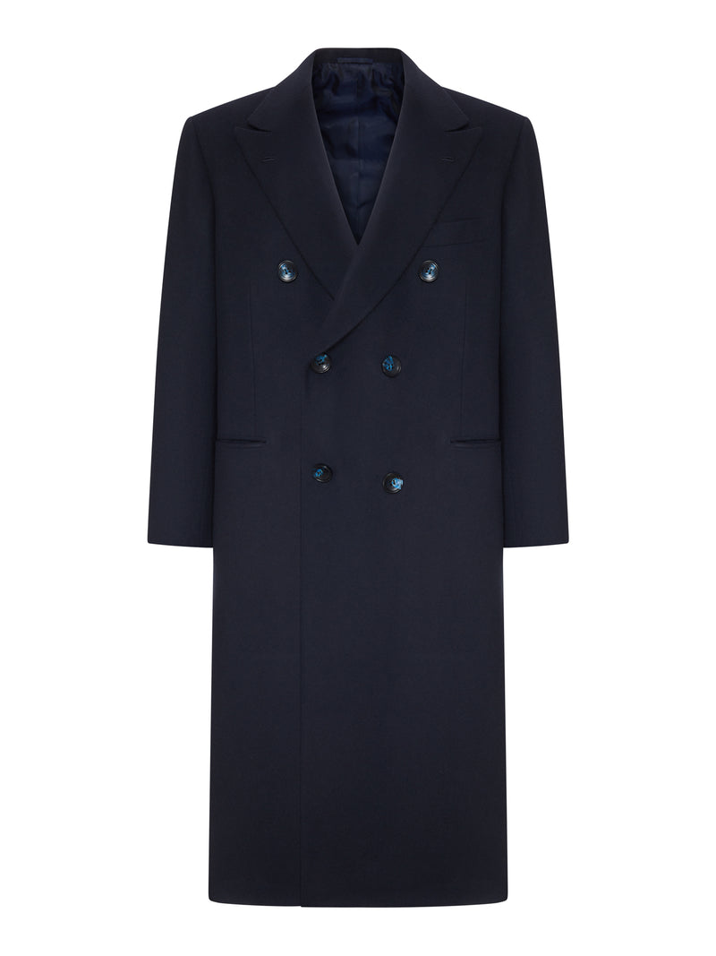 Kiton Kiton Men Long Double-Breasted Cashmere Coat