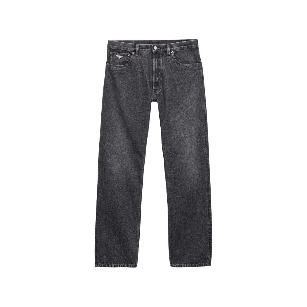 Prada Grey Denim - Regular & Straight-Leg Jeans Men