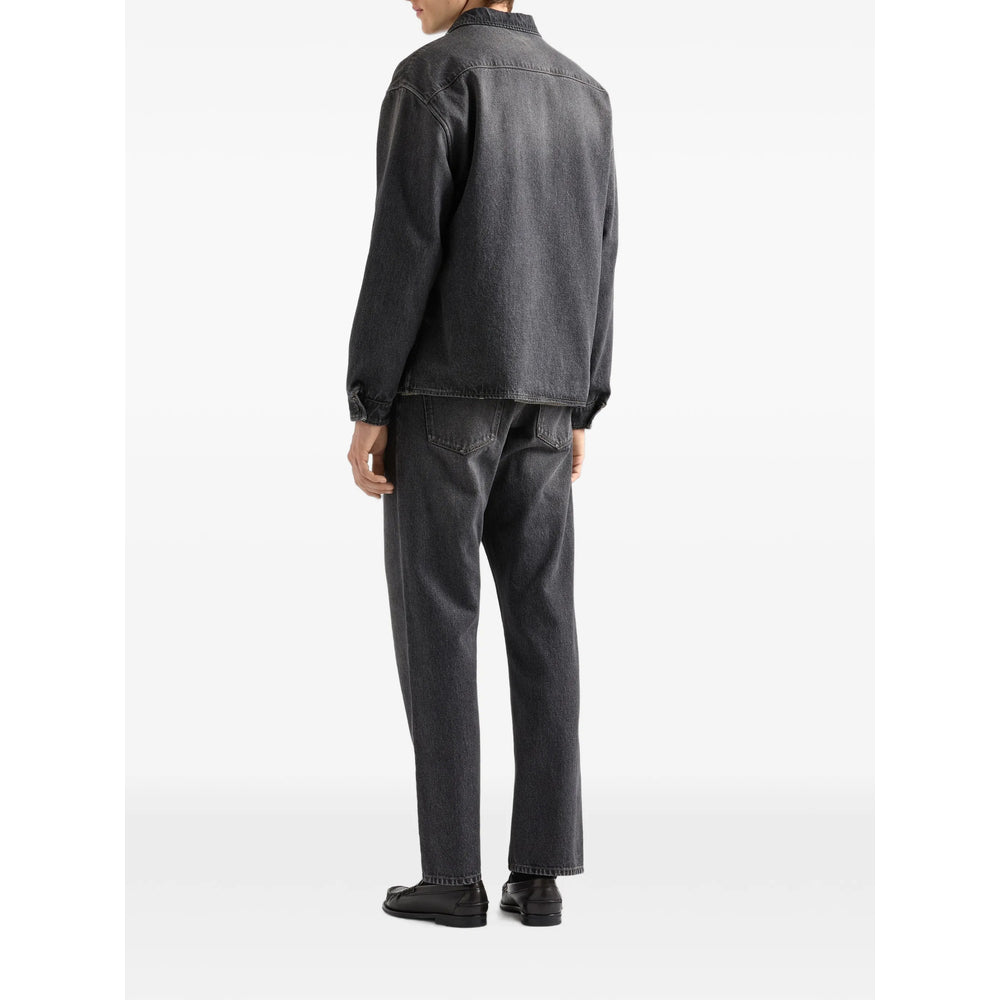 Prada Grey Denim - Regular & Straight-Leg Jeans Men