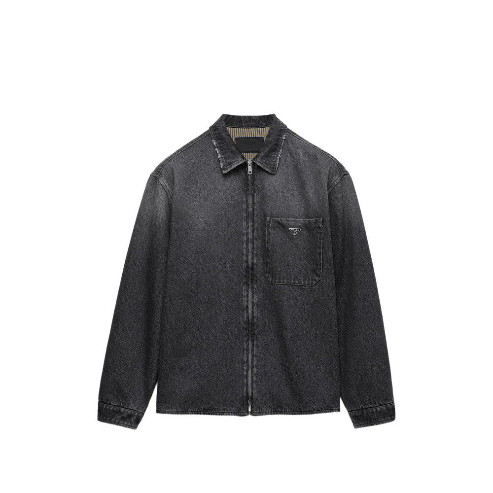 Prada Black Jackets - Shirt Jackets Men