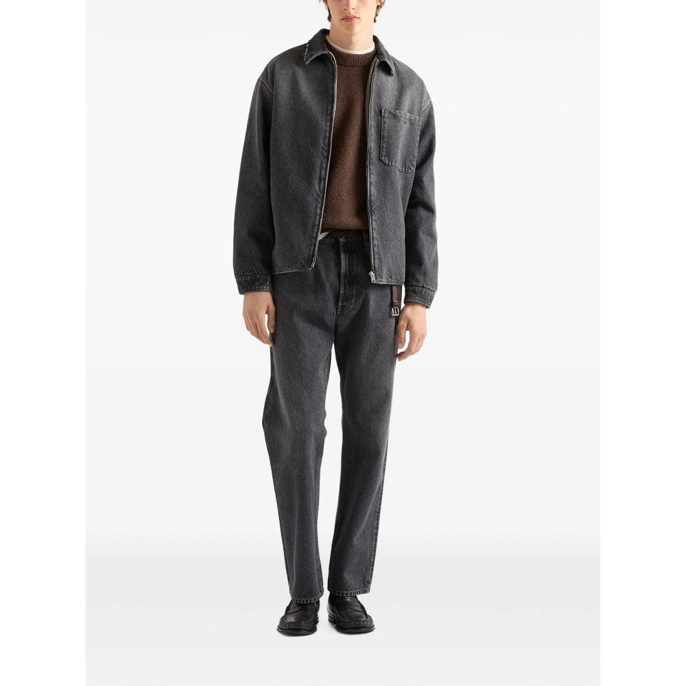 Prada Black Jackets - Shirt Jackets Men