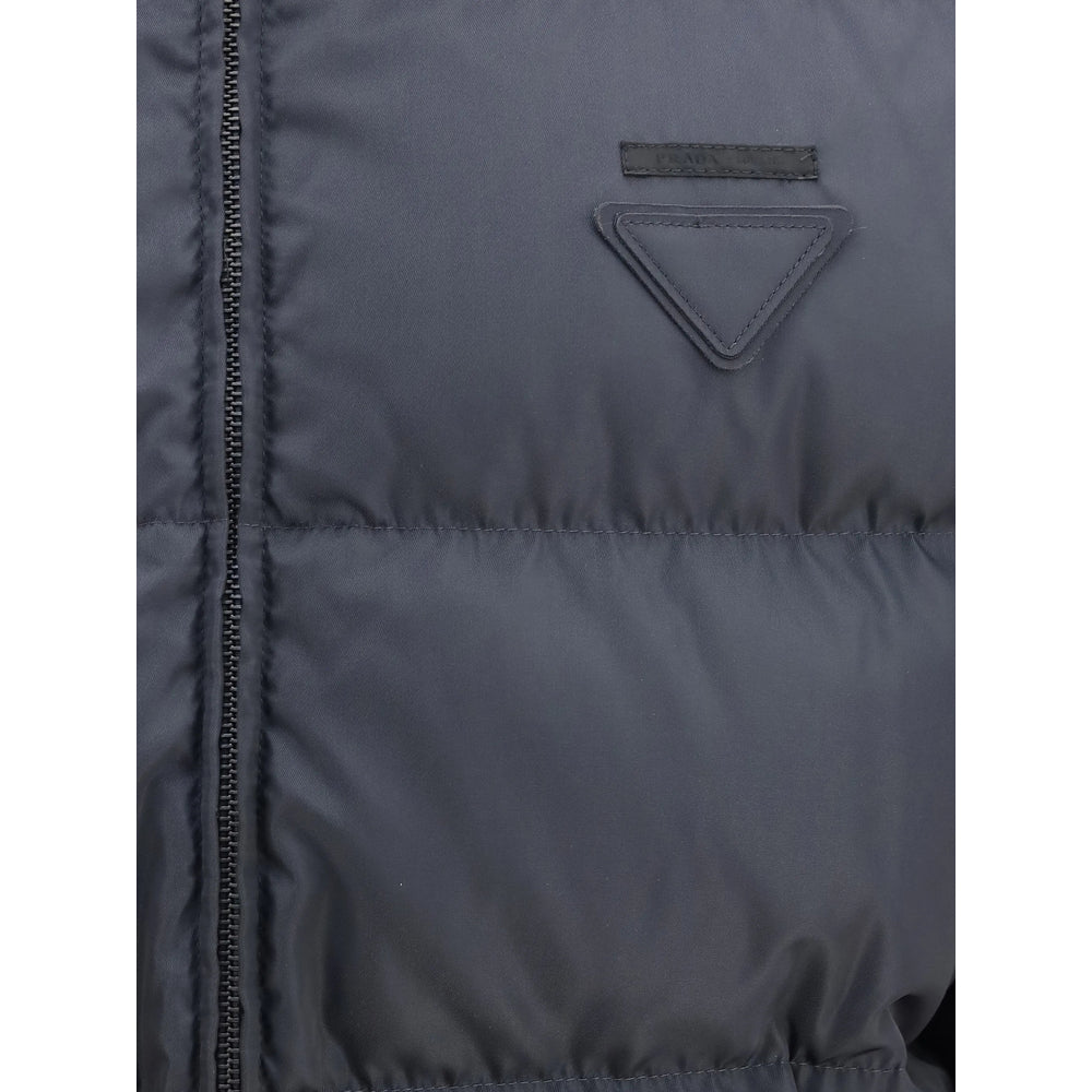 Prada Grey Jackets - Padded & Down Jackets Men
