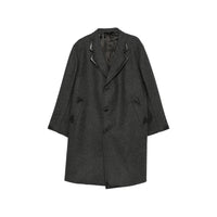 Prada Grey Coats - Single Breasted Coats Men