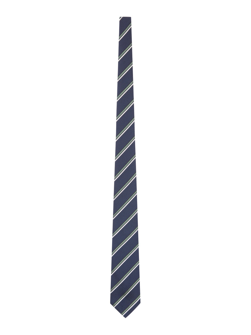 Kiton Kiton Men Diagonal Striped Tie