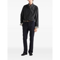 Prada Grey Jackets - Shirt Jackets Men