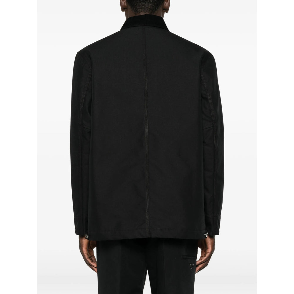 Prada Black Jackets - Shirt Jackets Men