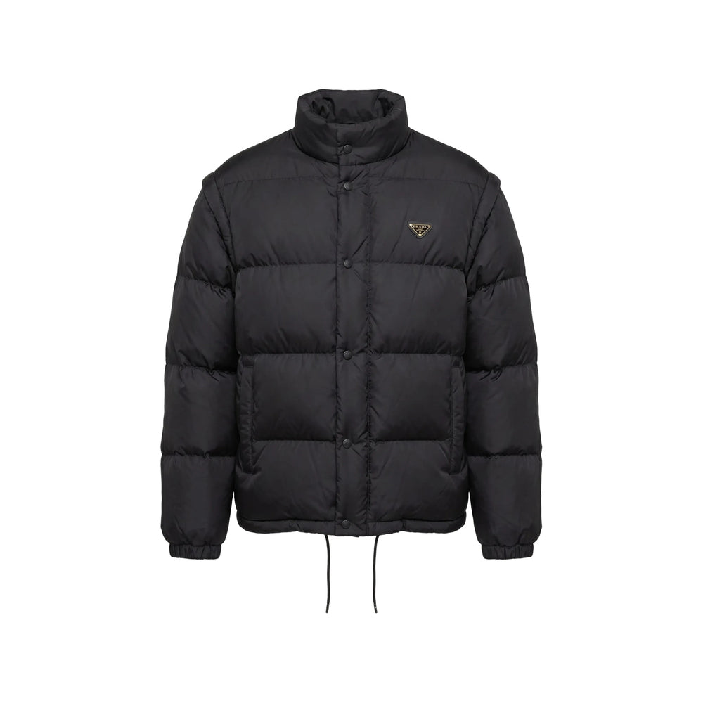 Prada Black Jackets - Padded & Down Jackets Men