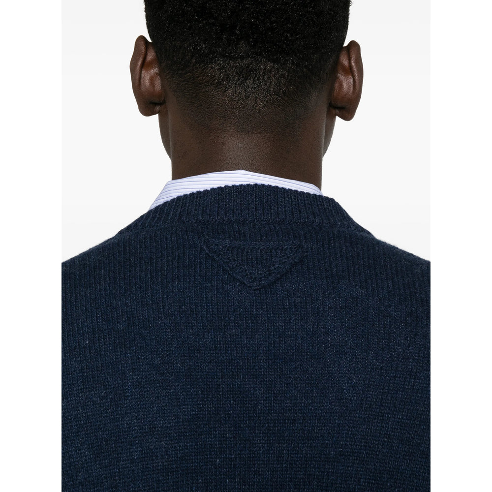 Prada Blue Sweaters & Knitwear - Jumpers Men