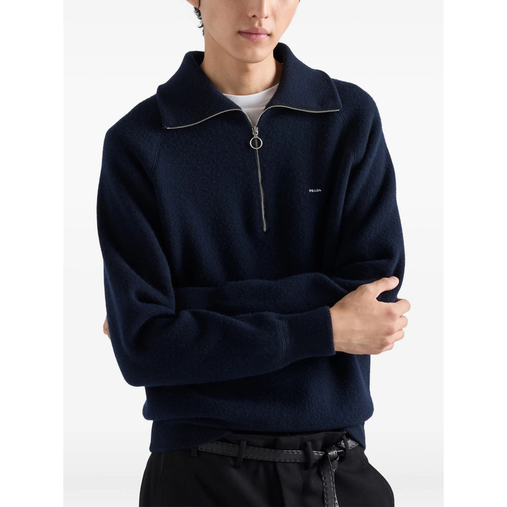 Prada Blue Sweaters & Knitwear - Jumpers Men
