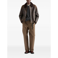 Prada Brown Jackets - Leather Jackets Men