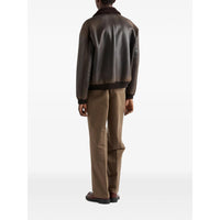 Prada Brown Jackets - Leather Jackets Men