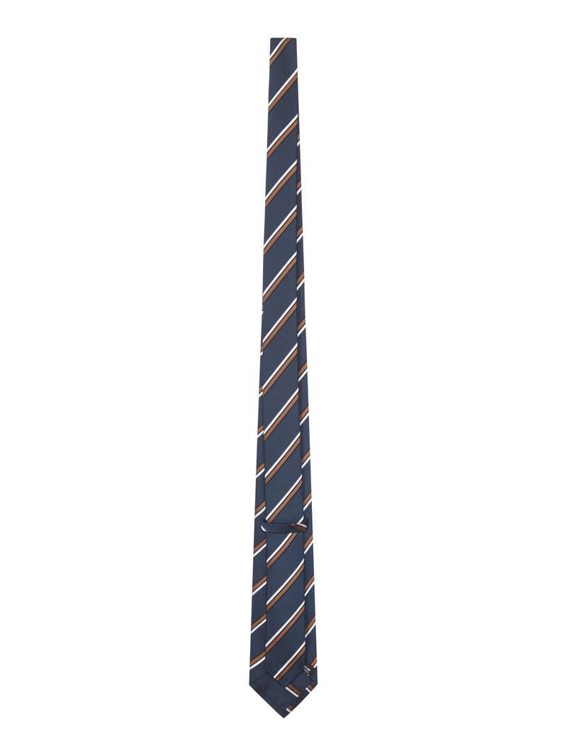 Kiton Men Diagonal Striped Tie