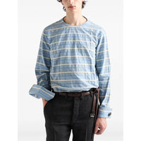 Prada Blue Shirts Men