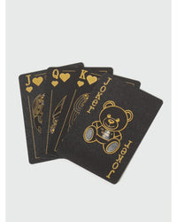 Moschino Couture Playing Cards Unisex Gold Headsets
