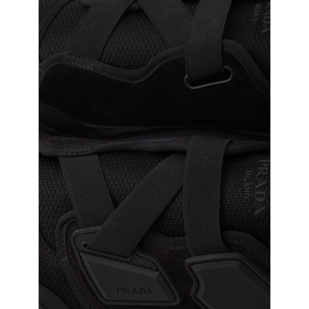 Prada Prada Black Trainers - Low-Tops Men
