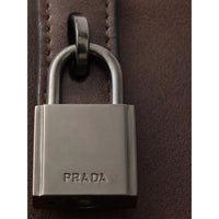 Prada Brown Clutch Bags Men